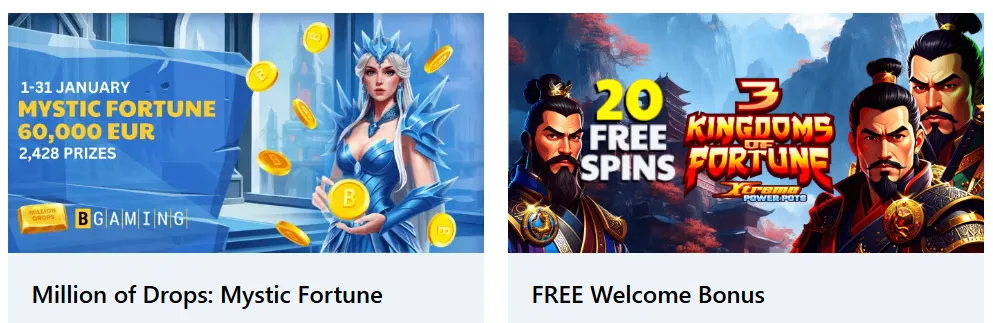 Bonuses and Promotions